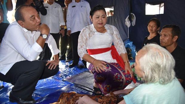 Cek Pengungsi Gunung Agung, Kabakamla Minta Personel di Bali Bergerak