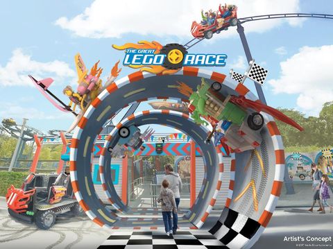 Pertama di Dunia! Lego Roller Coaster dengan Virtual Reality