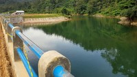 Progres pembangunan saluran irigasi sudah mencapai 87% dan ditargetkan rampung akhir tahun ini. (Kementerian PUPR).