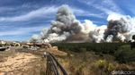 Penampakan Dahsyatnya Kobaran Api yang Melahap Hutan di California