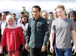 Gaya Zuckerberg Ketemu Pejabat Cuma Kaosan Jadi Sorotan