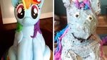 Ekspektasi Vs Realita, Lihat Tampilan Cake Gaga yang Dibuat Netizen Ini