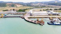 Ruas tol ini memudahkan akses menuju Pelabuhan Bakauheni di Lampung. (PT Hutama Karya).