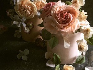 Cantik Banget! Cake Bunga Mawar Ini Persis Mawar Sungguhan