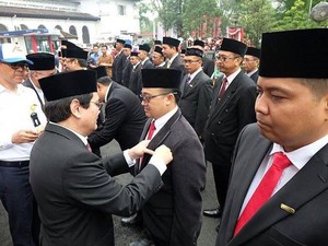 3 Prajurit Telekomunikasi Diganjar Penghargaan Satya Lencana