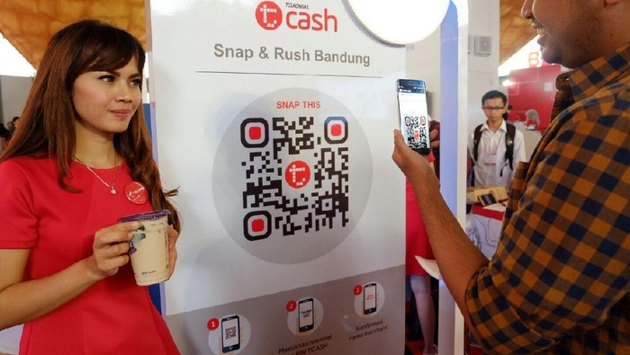 Tcash. Foto: dok. Telkomsel Tcash. Foto: dok. Telkomsel
