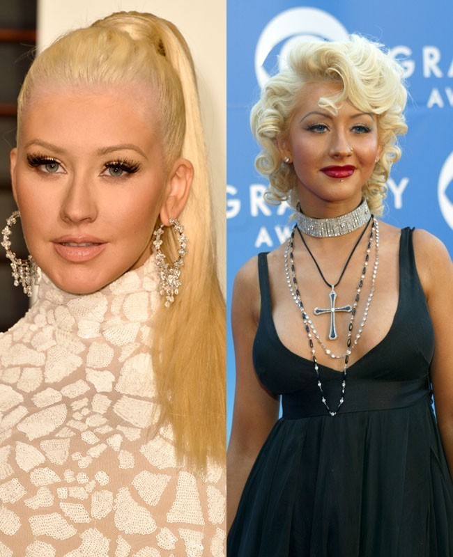Saat baru memulai kariernya sebagai penyanyi, dada Christina Aguilera tidak sebesar sekarang. Mantan juri The Voice itu dikabarkan melakukan operasi pada payudaranya tidak lama setelah popularitasnya menanjak. Foto: Dok. Getty Images