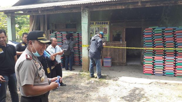 Polisi Gerebek Pabrik Nata De Coco Dicampur Pupuk di Majalengka