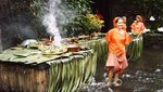 Serunya Makan Sambil Bermain Air Terjun di Resto Ini!