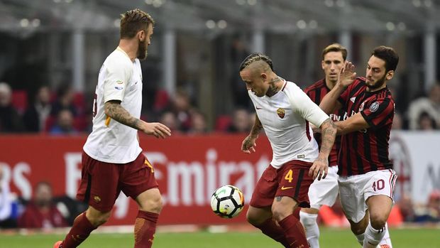 Giallorossi memenangi tiga pertandingan beruntun di kompetisi Serie A.