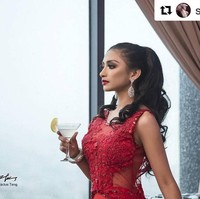 Sanjeda John merupakan seorang mahasisiwi biomedis di kota kelahirannya, Kinabalu, Malaysia. Foto: Dok. Instagram @missgrandmalaysia