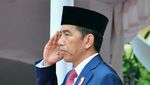 Tatapan Jokowi ke Sumur Lubang Buaya