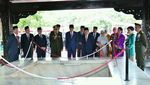 Tatapan Jokowi ke Sumur Lubang Buaya