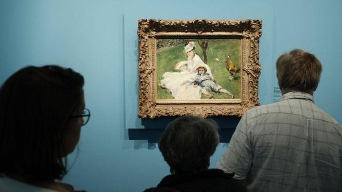 Ilustrasi lukisan aliran impresionisme Pierre-Auguste Renoir