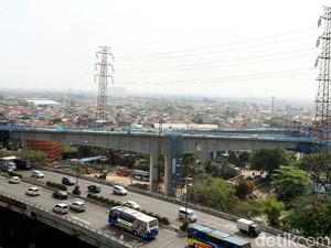 Gowes di Tol Layang Cawang-Tanjung Priok, Ada Risiko Angin Samping
