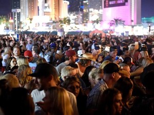 500 Orang Luka dalam Penembakan Las Vegas, RS Seperti Zona Perang