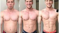 Untuk menghilangkan lemak di perut dan membentuk otot six pack, maka seseorang perlu melakukan latihan core muscles atau otot-otot inti tubuh. (Foto: instagram/stumacpt) 