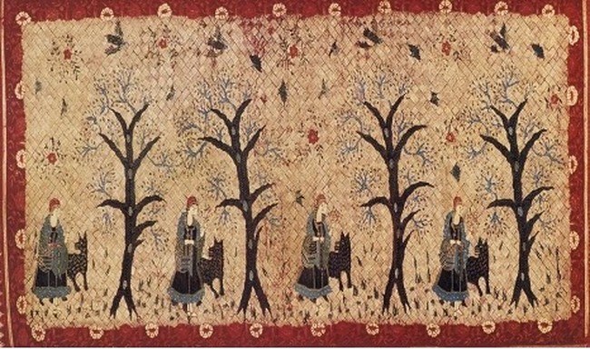 Di Indonesia dikenal pula keindahan batik di masa penjajahan Belanda. Batik-batik itu dibuat sekitar tahun 1840 hingga 1910. Beda dengan batik Indonesia yang penuh filosofi, batik Belanda tampil dengan motif unik yang biasanya bertema cerita dongeng seperti Hansel and Gretel, Little Riding Hood dan juga Snow White. Foto: Ist.