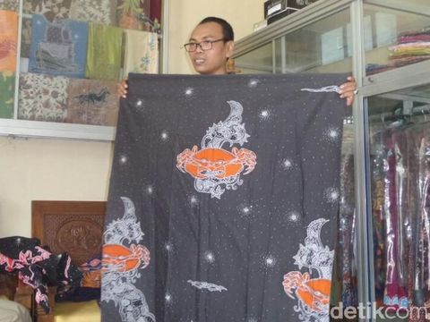 Desainer Ini Kenalkan Motif Baru Batik  Lamongan 