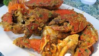 Bandar Djakarta punya menu kepiting enak. Kepiting soka dengan bumbu telur asin sepertinya bikin menambah sedap hidangan ini. Jangan lupa makan dengan nasi hangat. Nyam! Foto: Istimewa