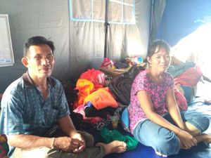 Cerita Pengungsi Gunung Agung Rindu Kerja Demi Biayai Kuliah Anak