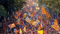 Catalonia menyumbang hampir seperlima dari ekonomi Spanyol, dan memimpin semua wilayah dalam menghasilkan 25% barang ekspor negara tersebut. Maka tak heran, Catalonia yang mau memerdekan diri menjadi polemik di Spanyol (Reuters)