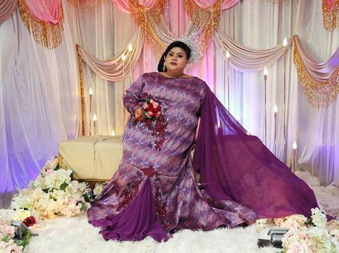 Meski Dihujat Netizen, Pengantin Ini Buktikan Cinta Sejati Tak Pandang Fisik