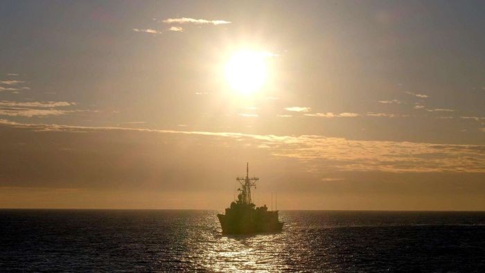 Dua Kapal Perang Australia Menuju ke Semenanjung Korea