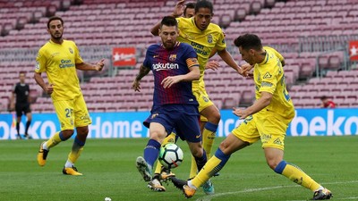Camp Nou yang Sunyi Jadi Saksi Kemenangan Barcelona