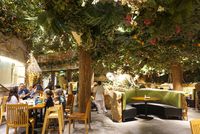 Restoran bertema hutan bernama Madagaskar yang ada di Plaza Senayan.