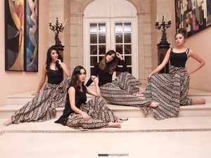 Hari Batik, Nia Ramadhani dan Marshanda Tampil Cantik Berbatik
