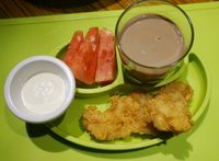 Kids meal fried dory yang cocok buat anak.