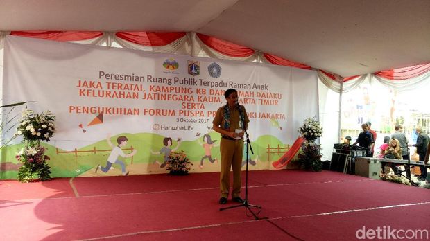 Resmikan RPTRA di Pulogadung, Djarot: Gunakan Sebaik Mungkin