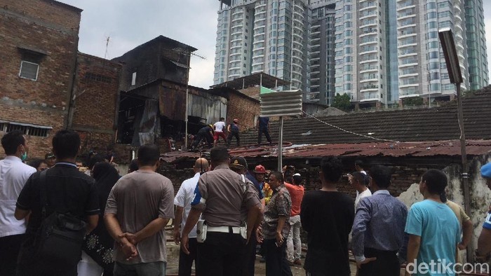 Sejumlah Rumah di Medan Terbakar
