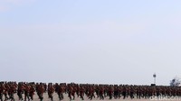 Untuk itu, TNI menggelar geladi bersih sebagai persiapan.
