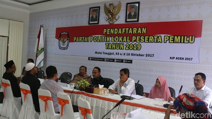 Partai Islam Aceh Daftar Jadi Peserta Pemilu 2019