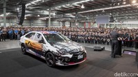 Total produksi mobil mereka mencapai 3.451.115 unit. Dari angka itu, mobil Camry, Corolla dan Corona mendominasi produksi. Foto: Toyota Australia