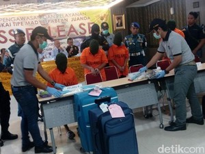 Bawa Sabu, Empat Penumpang Pesawat di Juanda Diamankan
