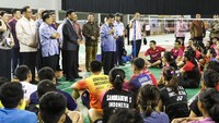 Karena itu, lanjut JK, dia meminta para atlet tekun berlatih dan meningkatkan kemampuan melalui latihan dan strategi untuk menghadapi para pesaing di luar negeri. Dok. PBSI.