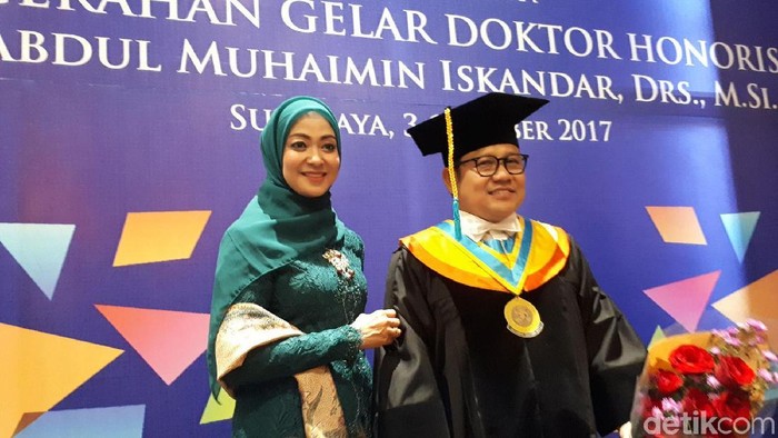 Ini Pidato Muhaimin Iskandar Saat Terima Gelar Doktor Honoris Causa