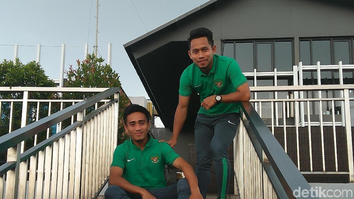 Andik Vermansah dan M Taufiq (Amalia Dwi Septi/Detiksport)