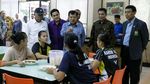 Tinjau Pelatnas Bulutangkis, JK Tantang Owi/Butet