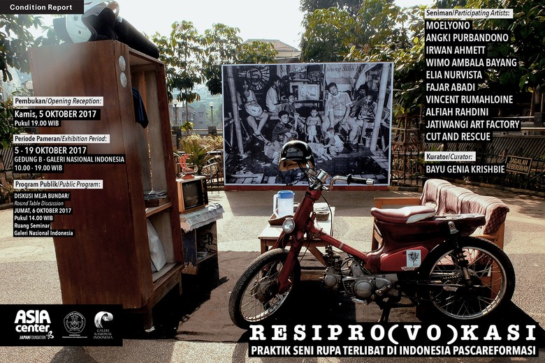10 Perupa Ikuti Pameran Seni RESIPRO(VO)KASI di Galeri Nasional Indonesia 10 Perupa Ikuti Pameran Seni RESIPRO(VO)KASI di Galeri Nasional Indonesia