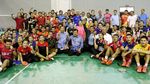 Tinjau Pelatnas Bulutangkis, JK Tantang Owi/Butet
