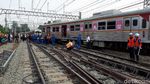 Lepas dari Rel, Begini Posisi Roda KRL Anjlok di Manggarai