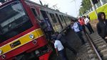 Lepas dari Rel, Begini Posisi Roda KRL Anjlok di Manggarai