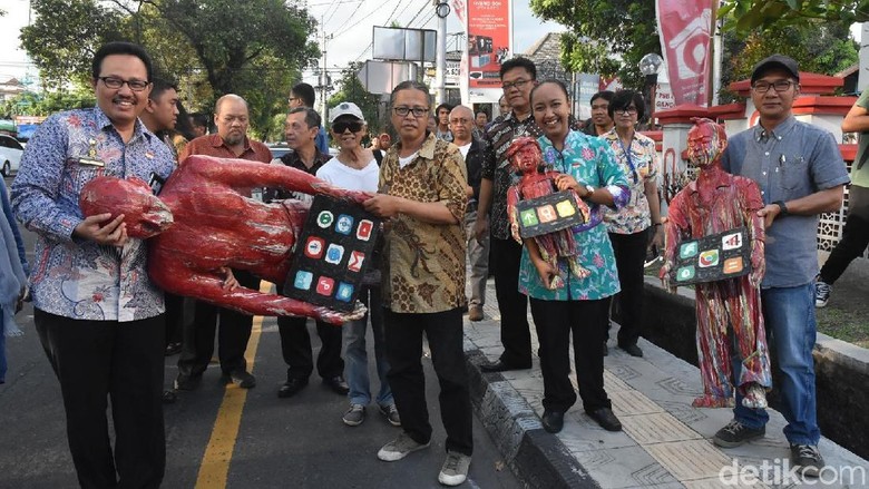 Ada Display 54 Karya Seni Patung di Kawasan Kotabaru Yogyakarta Ada Display 54 Karya Seni Patung di Kawasan Kotabaru Yogyakarta