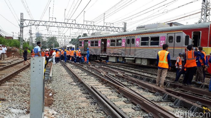 Ka Jakarta Kota Bogor Sempat Anjlok Perjalanan Sudah Normal