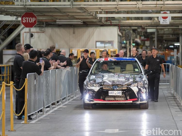 Foto: Mobil Toyota Terakhir dari Benua Kanguru