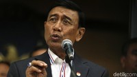 Wiranto menjelaskan persiapan pembentukan badan  Badan Siber dan Sandi Negara (BSSN) yang tinggal menunggu tandatangan presiden.